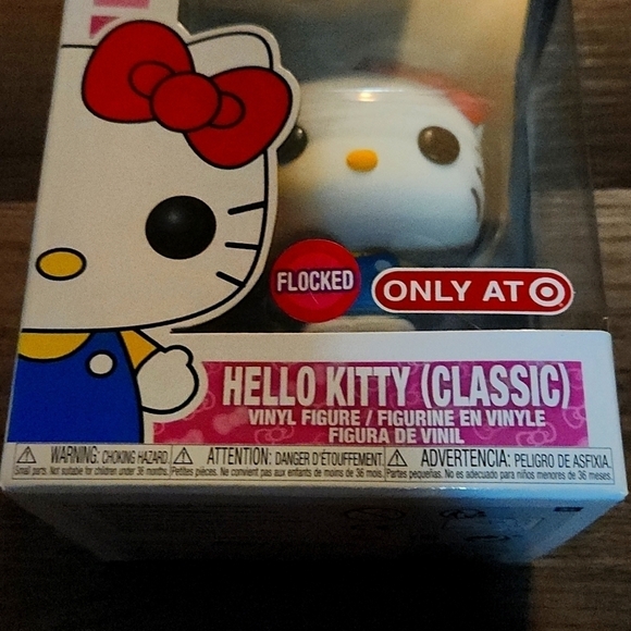 Hello Kitty (Classic) Funko POP! #28 - FLOCKED Target Exclusive NIB - Picture 2 of 6